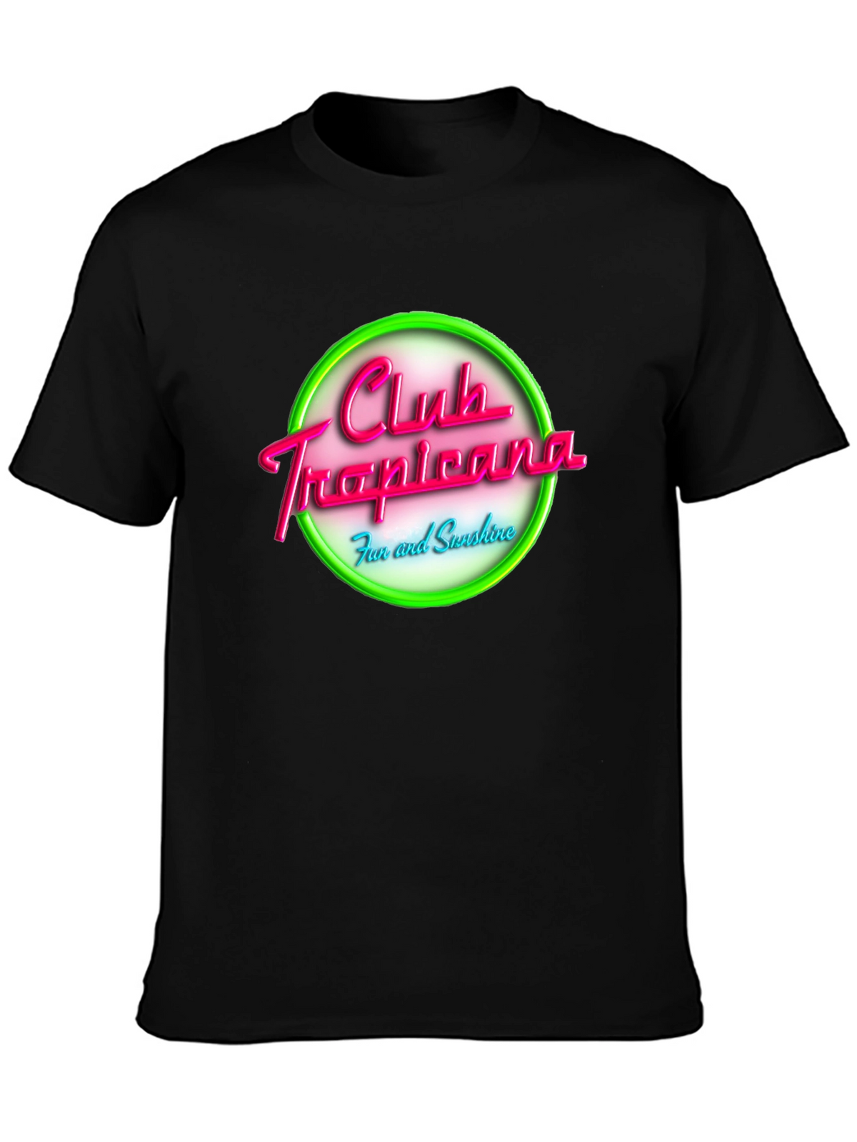 Club Tropicana T-Shirt - Retro 80s Style