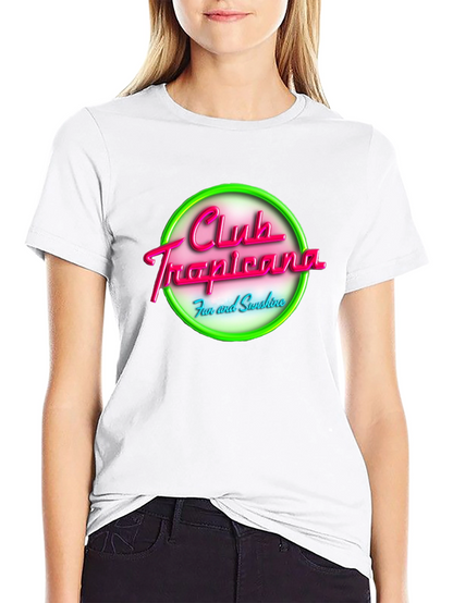 Club Tropicana T-Shirt - Retro 80s Style