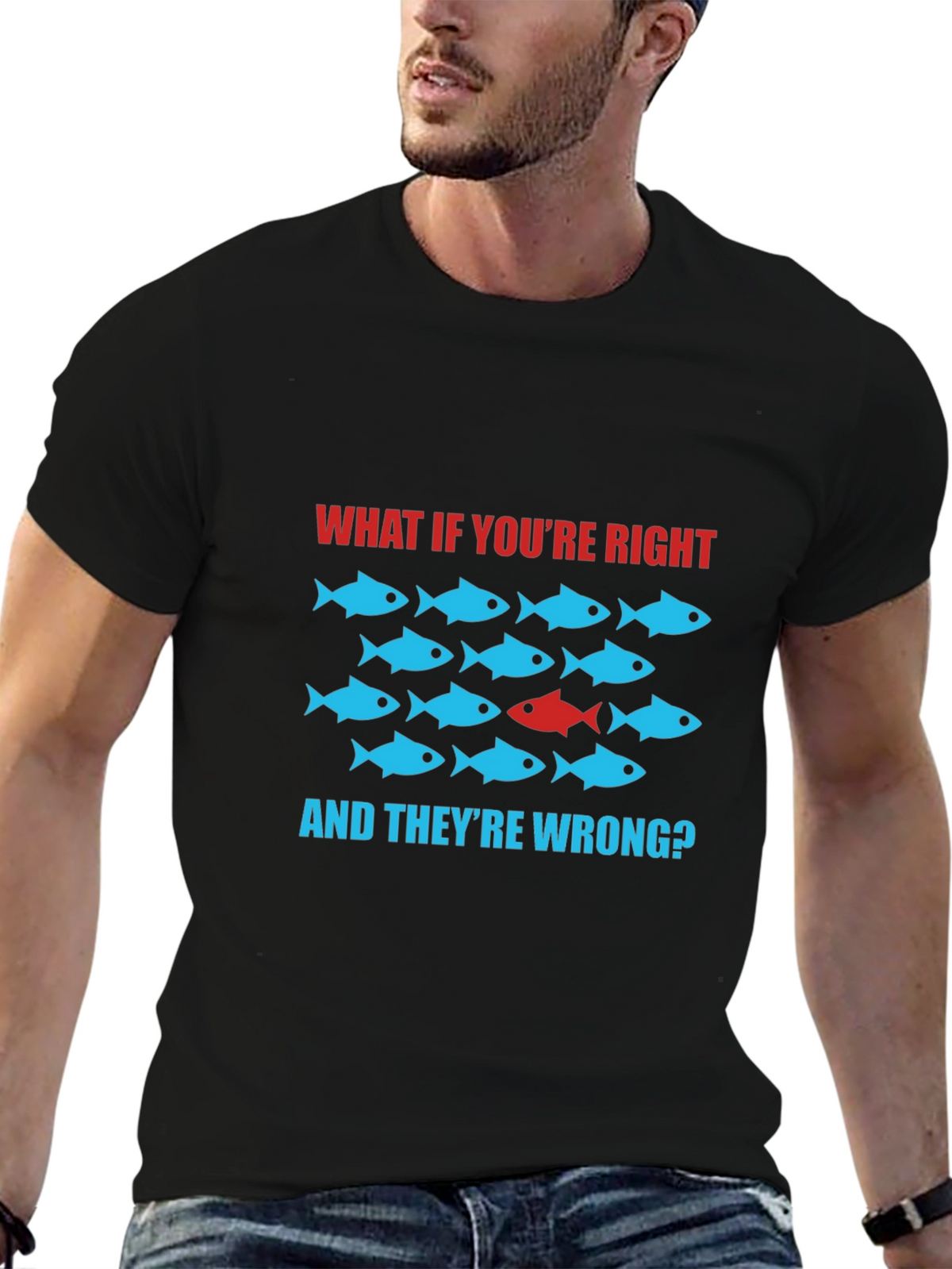 Unique Fish T-Shirt - Stand Out From The Crowd!