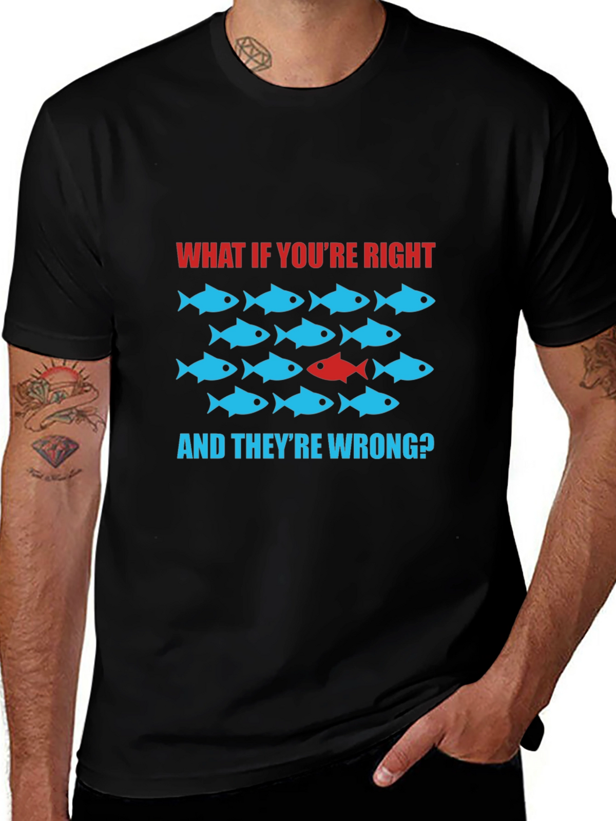 Unique Fish T-Shirt - Stand Out From The Crowd!