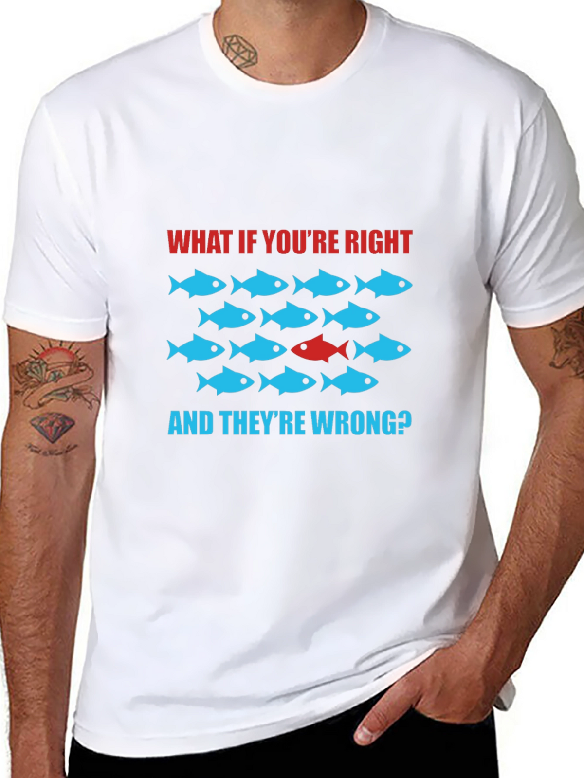 Unique Fish T-Shirt - Stand Out From The Crowd!