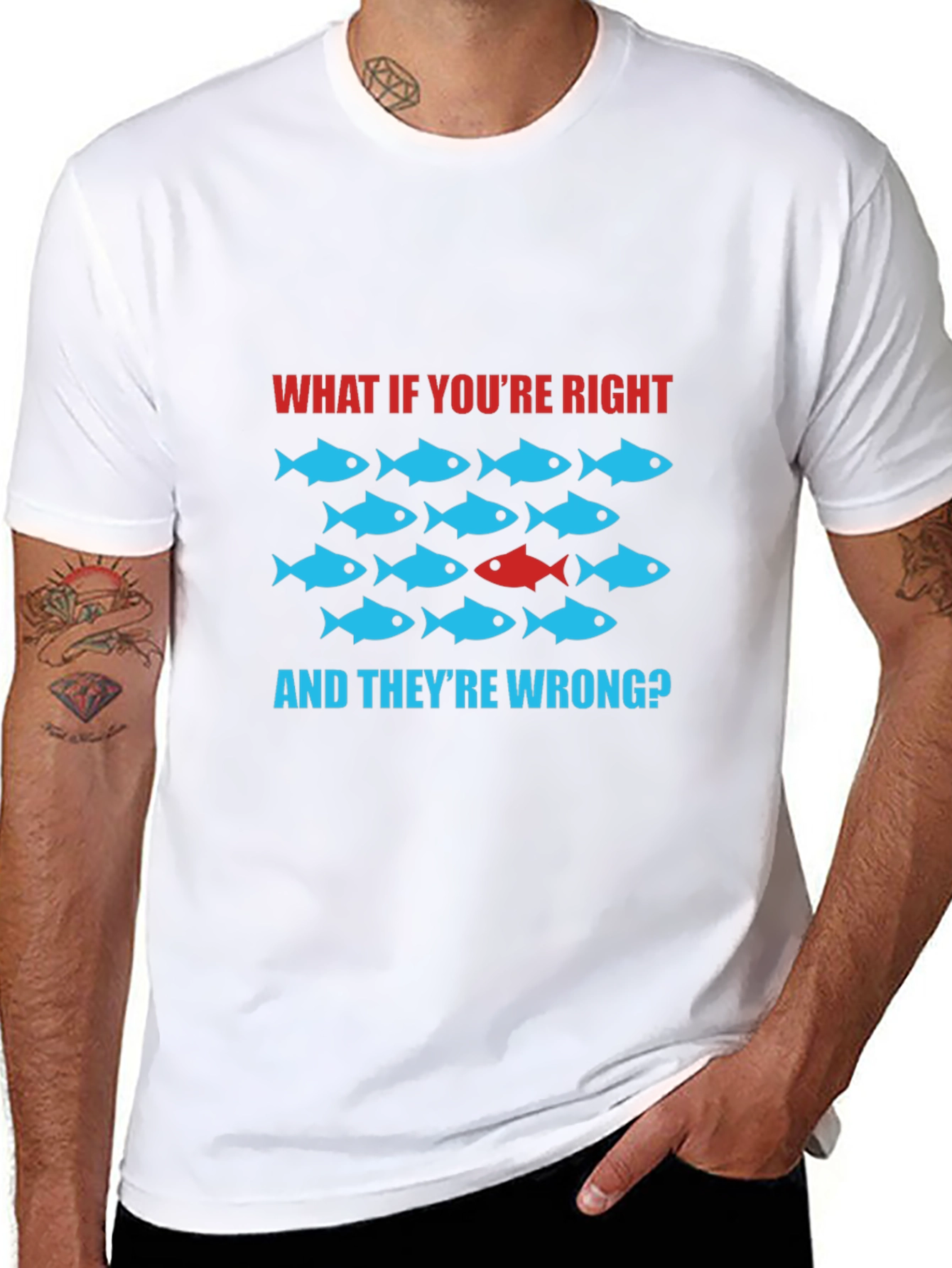 Unique Fish T-Shirt - Stand Out From The Crowd!