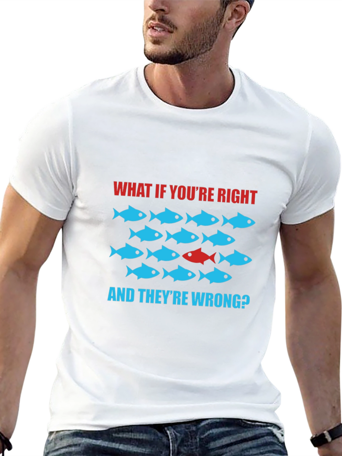 Unique Fish T-Shirt - Stand Out From The Crowd!