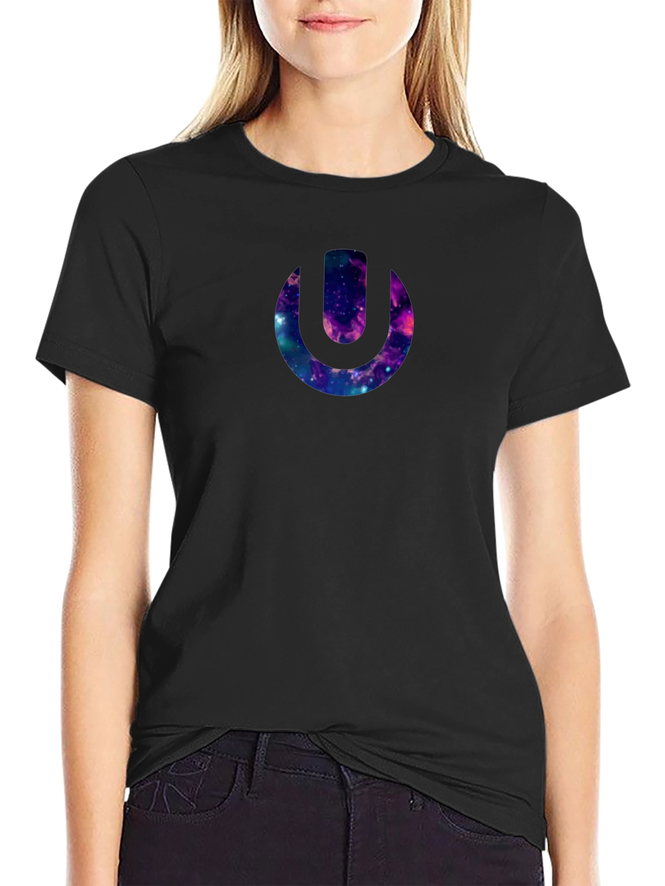 Cosmic Power Symbol Black T-Shirt