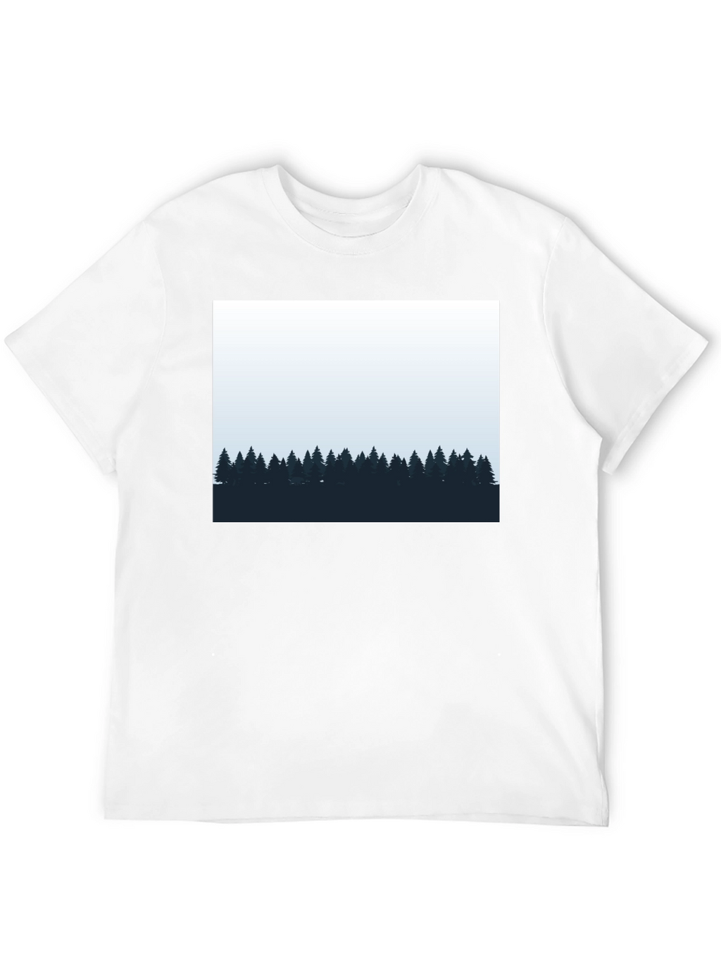 Mens Black Forest Graphic Tee