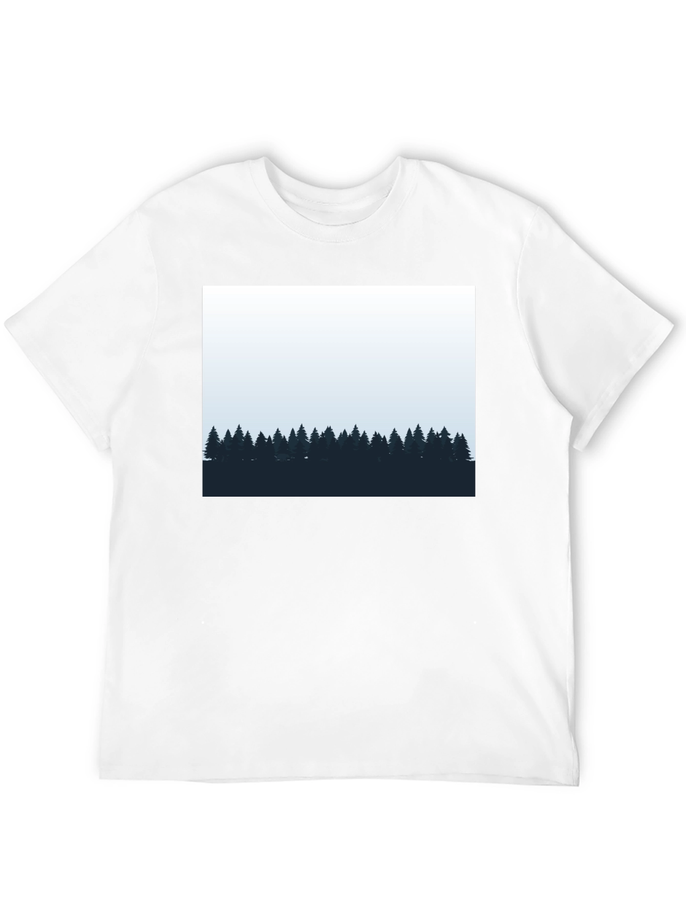 Mens Black Forest Graphic Tee