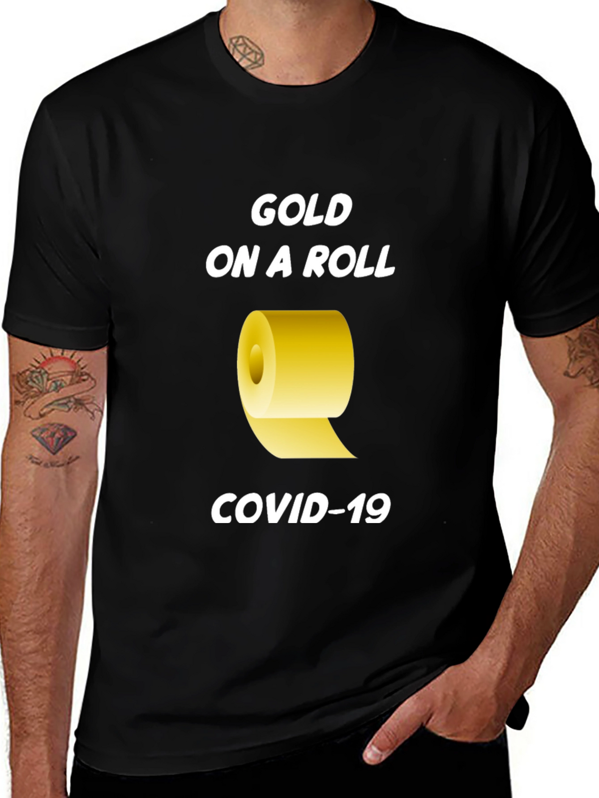 Gold On A Roll COVID-19 T-Shirt