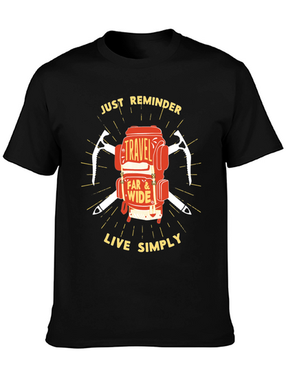 Travel Far & Wide Graphic Tee - Adventure Awaits!