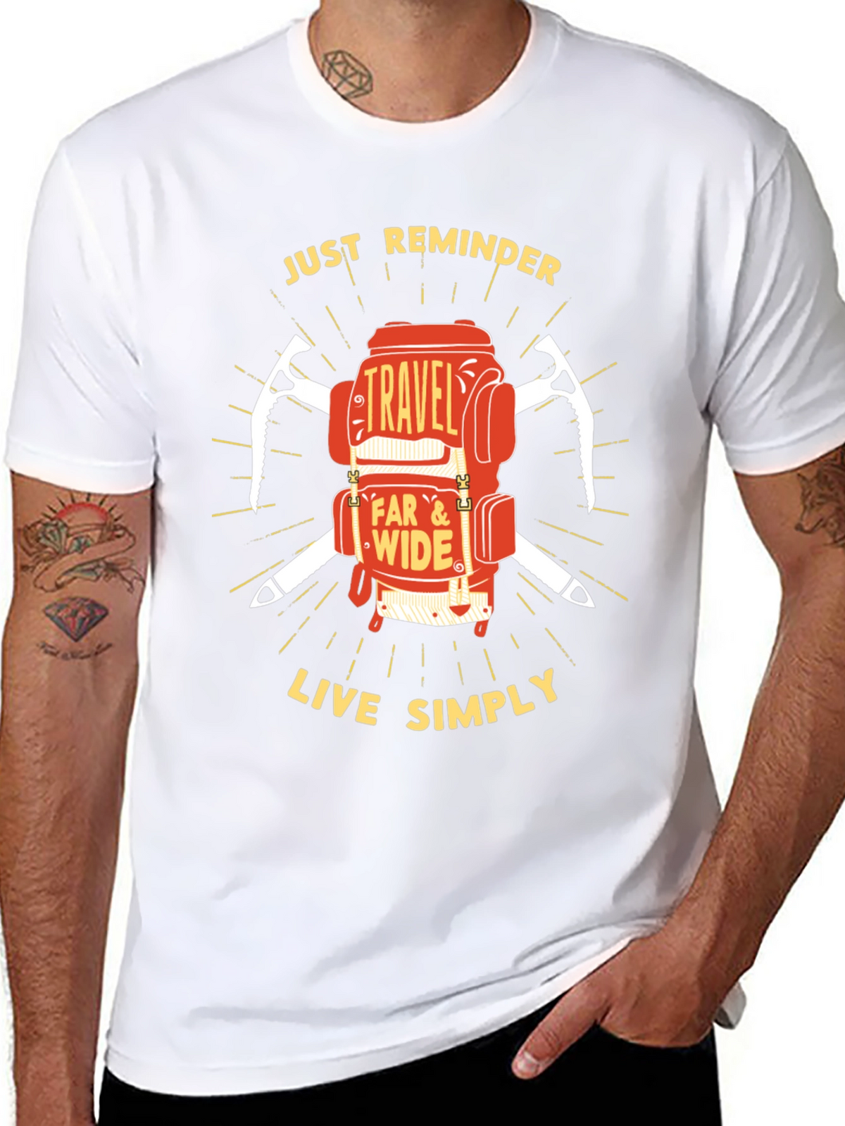 Travel Far & Wide Graphic Tee - Adventure Awaits!