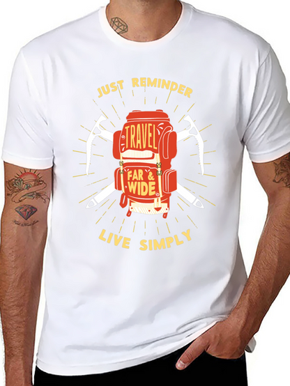 Travel Far & Wide Graphic Tee - Adventure Awaits!