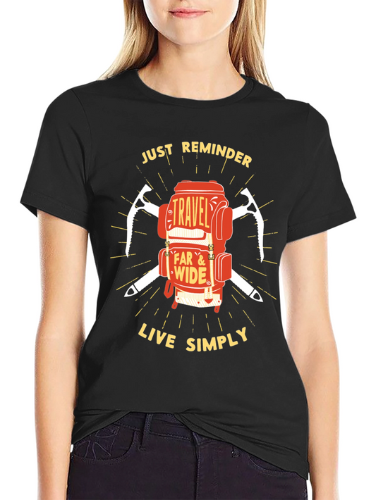 Travel Far & Wide Graphic Tee - Adventure Awaits!