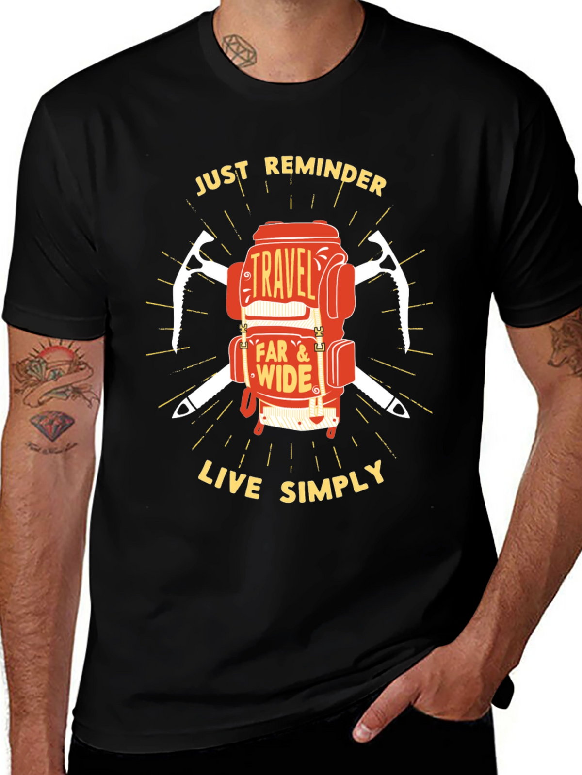 Travel Far & Wide Graphic Tee - Adventure Awaits!