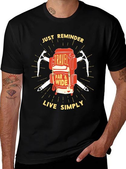 Travel Far & Wide Graphic Tee - Adventure Awaits!