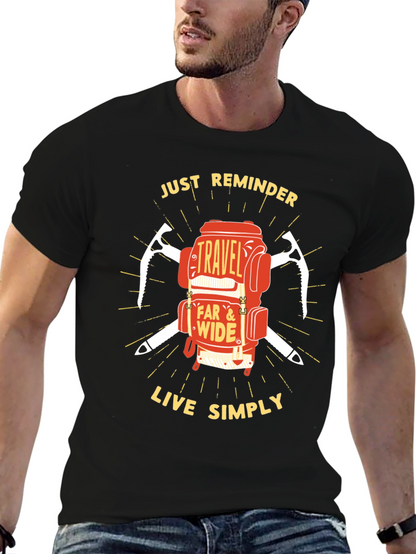 Travel Far & Wide Graphic Tee - Adventure Awaits!