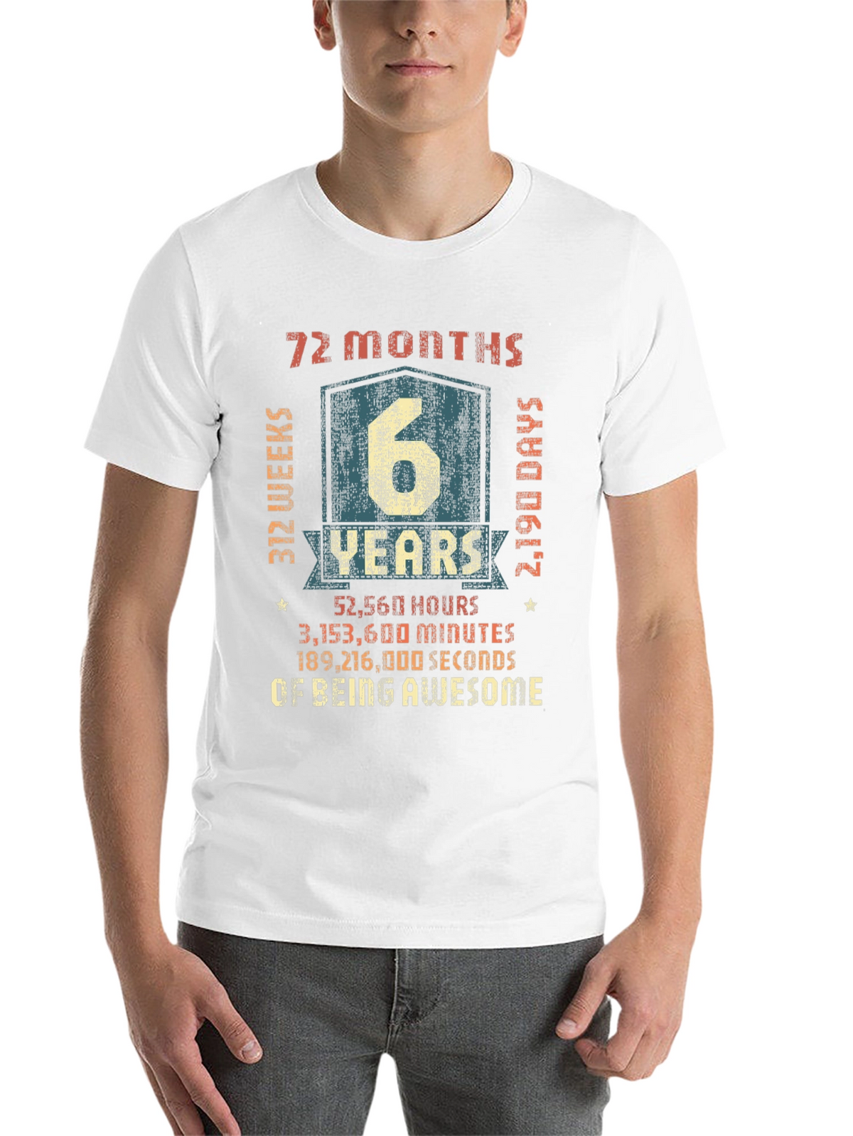 6 Years of Being Awesome T-Shirt