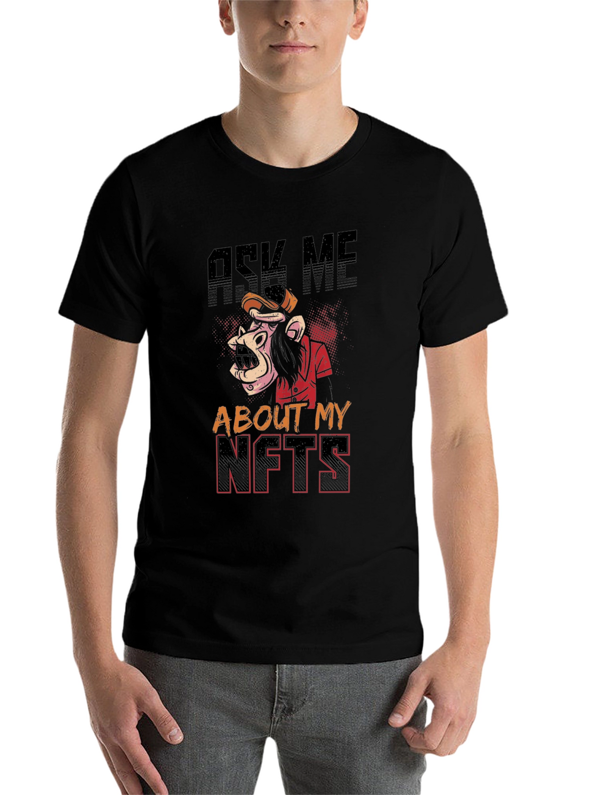 Ask Me About My NFTs Graphic Tee