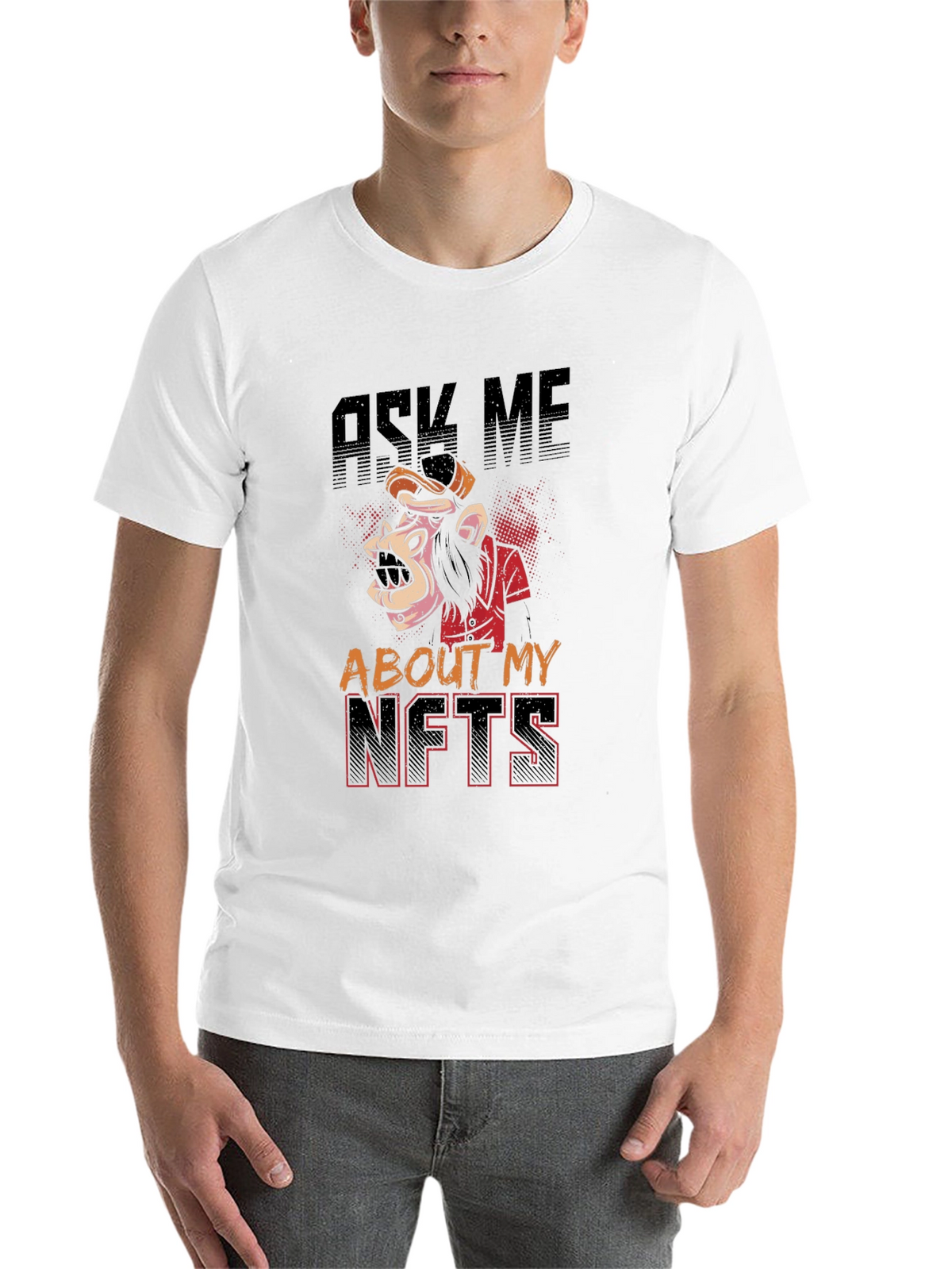 Ask Me About My NFTs Graphic Tee