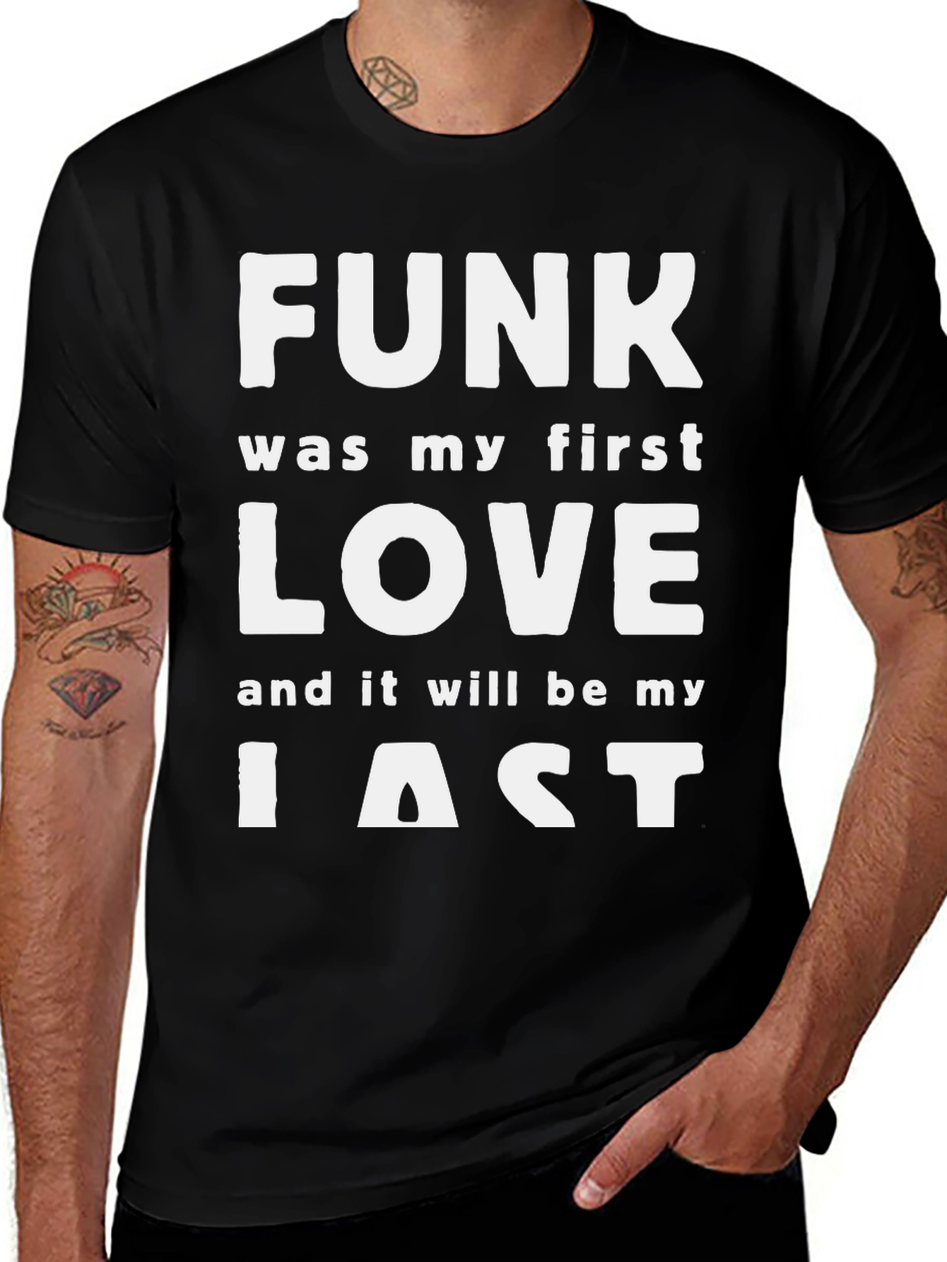 Funk First Love T-Shirt - Black