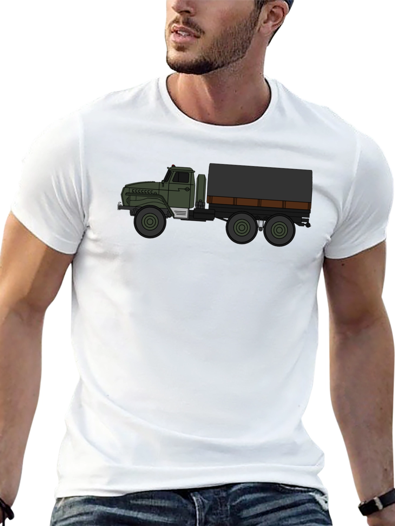 Truck Graphic T-Shirt - Heavy Duty Style