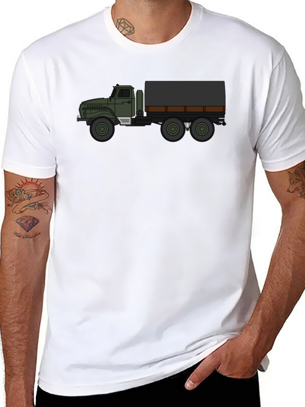 Truck Graphic T-Shirt - Heavy Duty Style