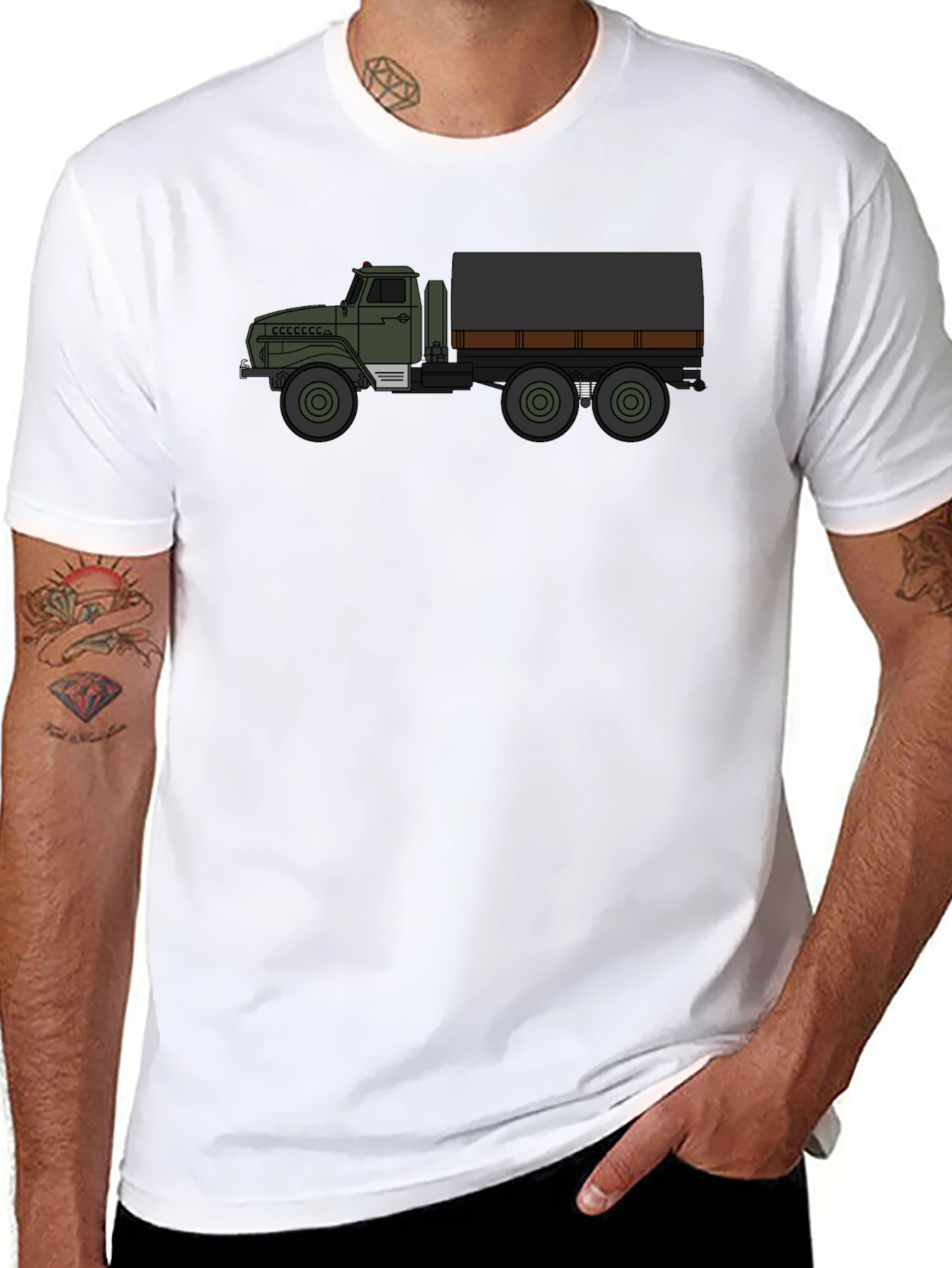 Truck Graphic T-Shirt - Heavy Duty Style