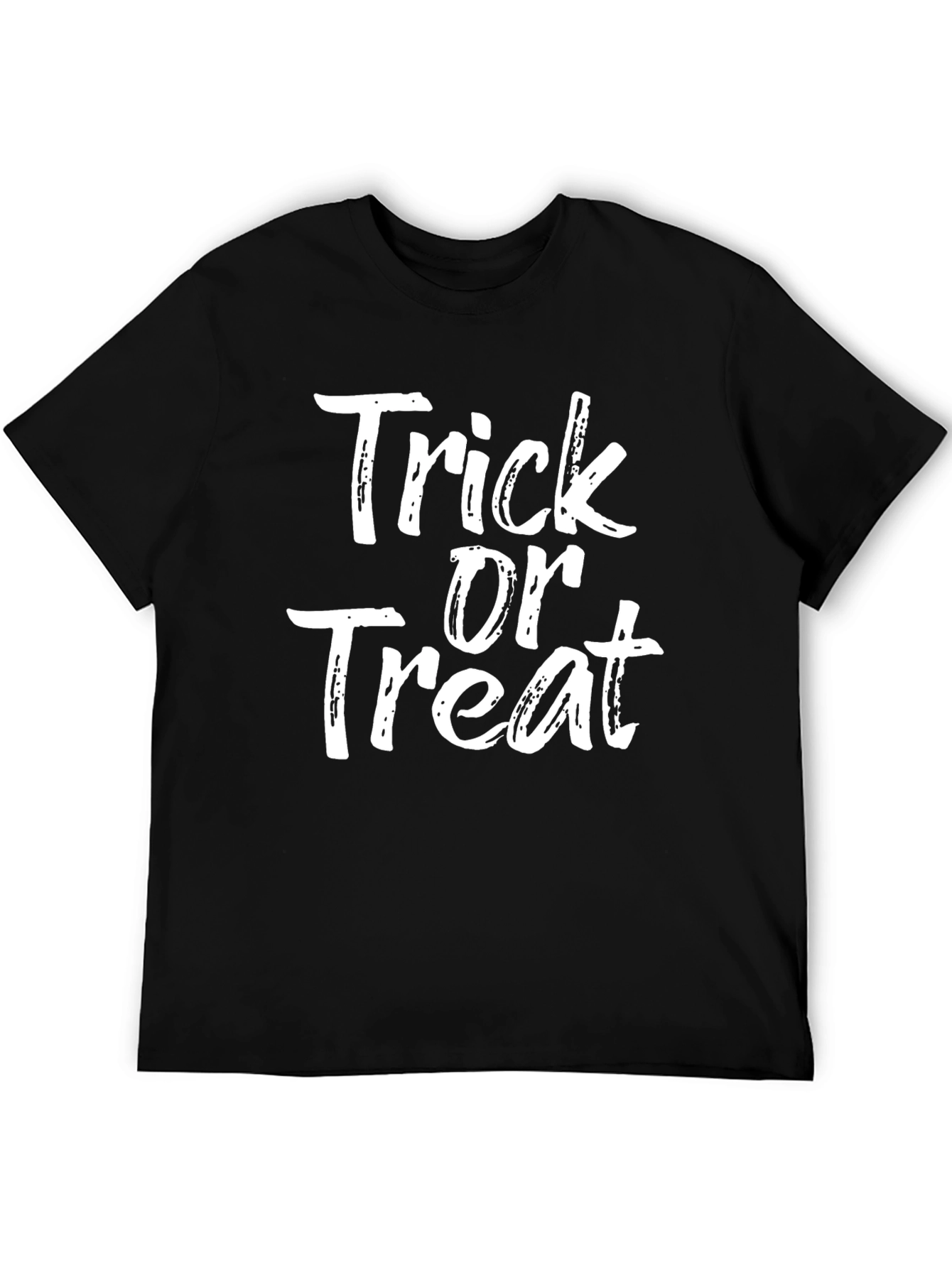 Trick or Treat Halloween T-Shirt - Black