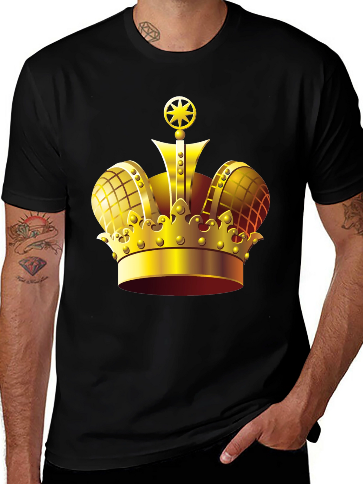 Golden Crown Graphic Tee