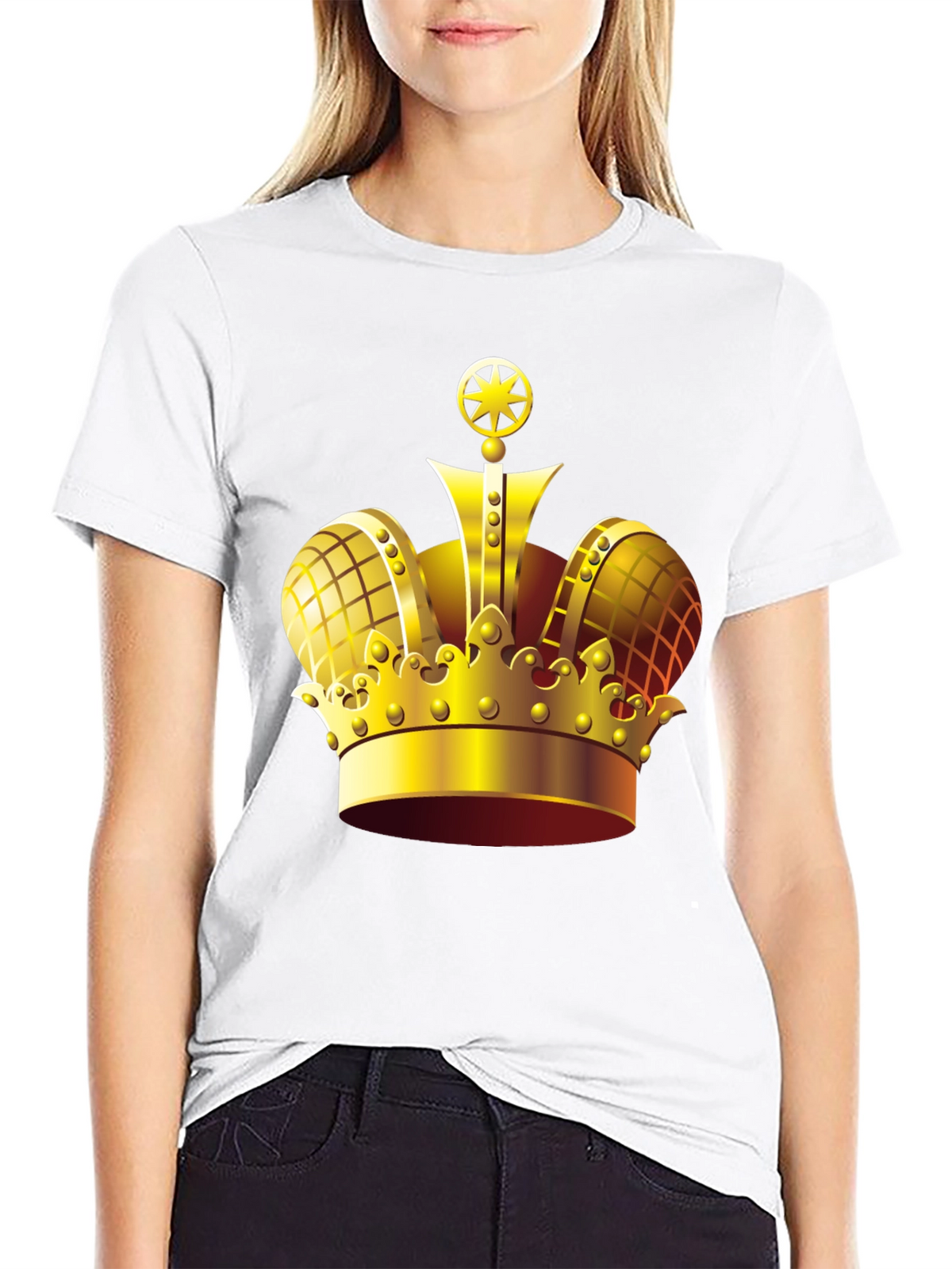 Golden Crown Graphic Tee