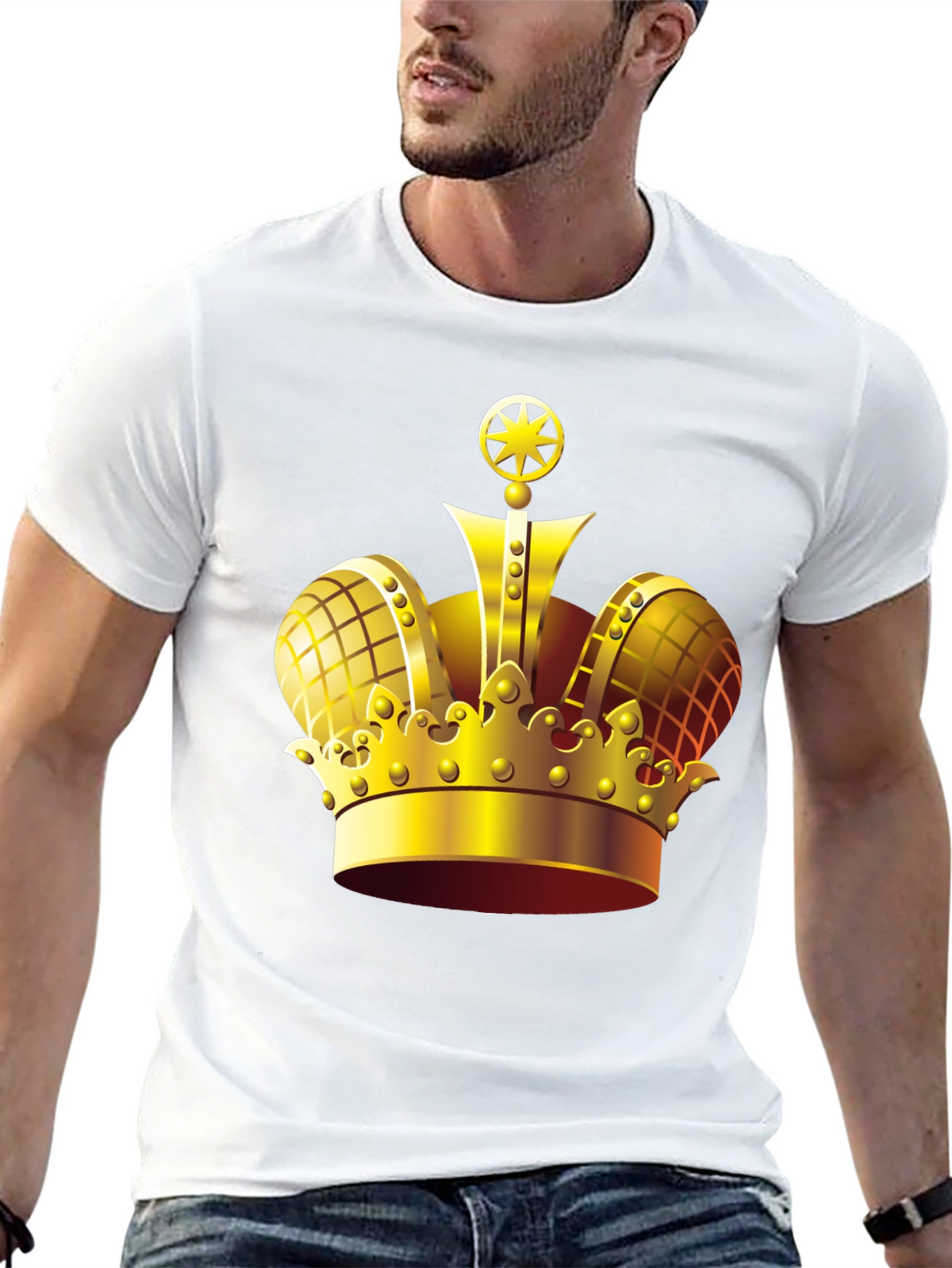 Golden Crown Graphic Tee