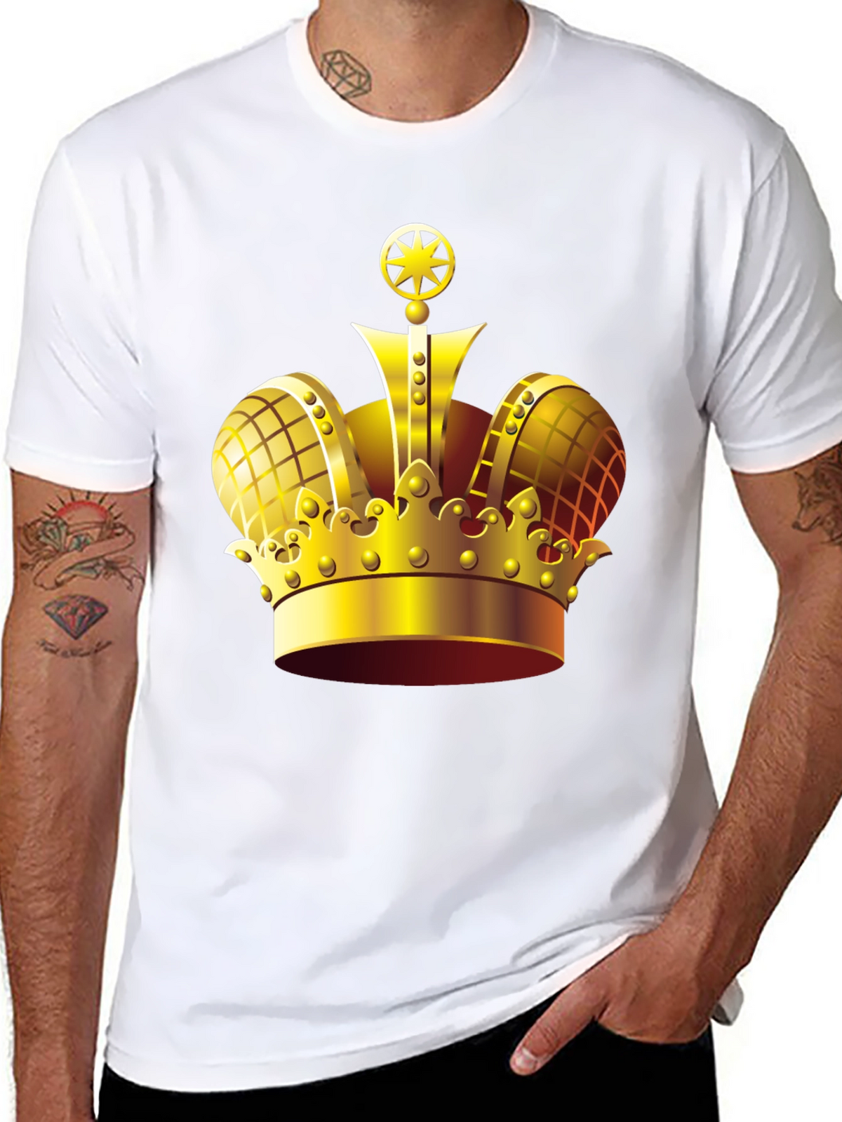 Golden Crown Graphic Tee