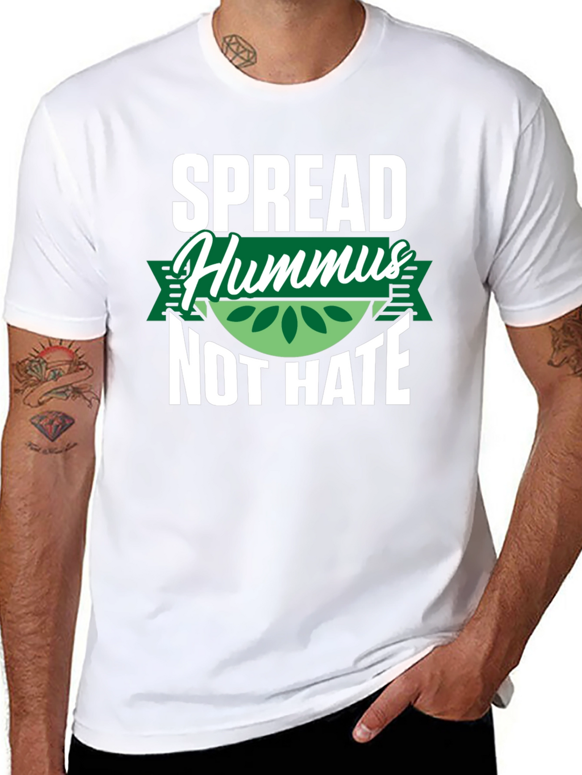 Spread Hummus Not Hate T-Shirt