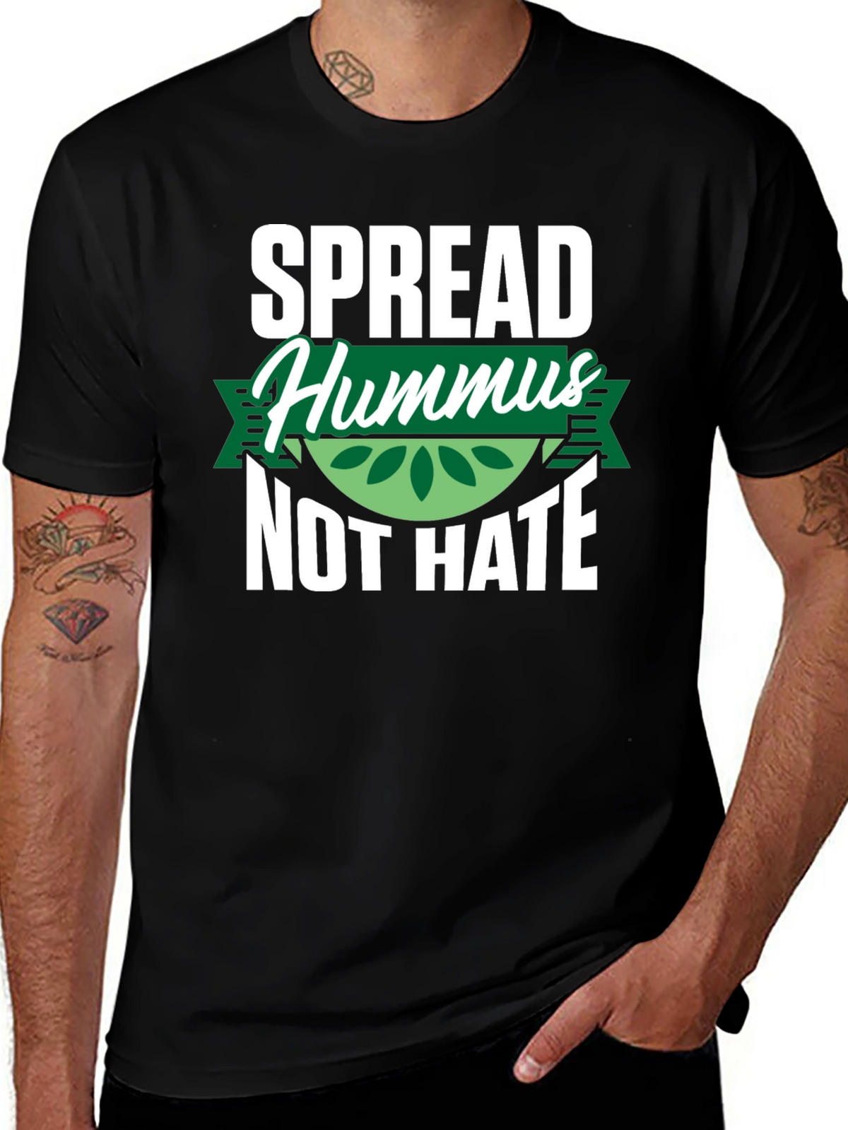 Spread Hummus Not Hate T-Shirt
