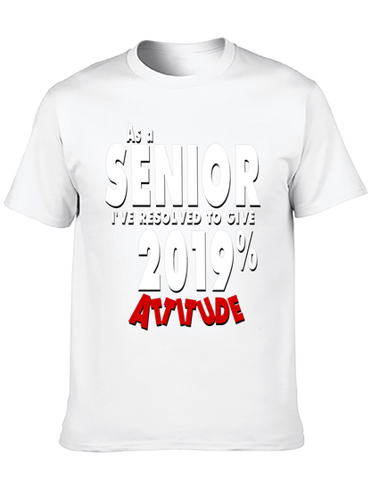 Senior 2019 Attitude T-Shirt