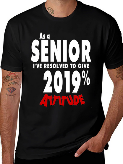 Senior 2019 Attitude T-Shirt