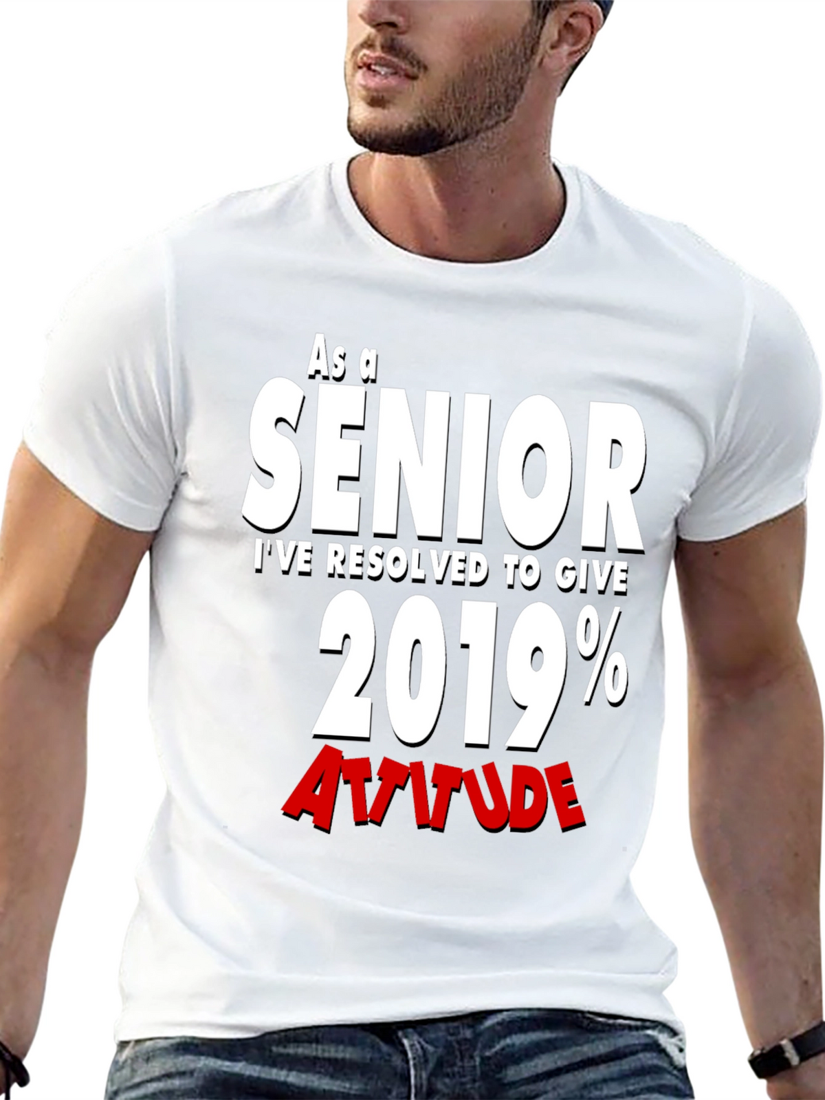 Senior 2019 Attitude T-Shirt