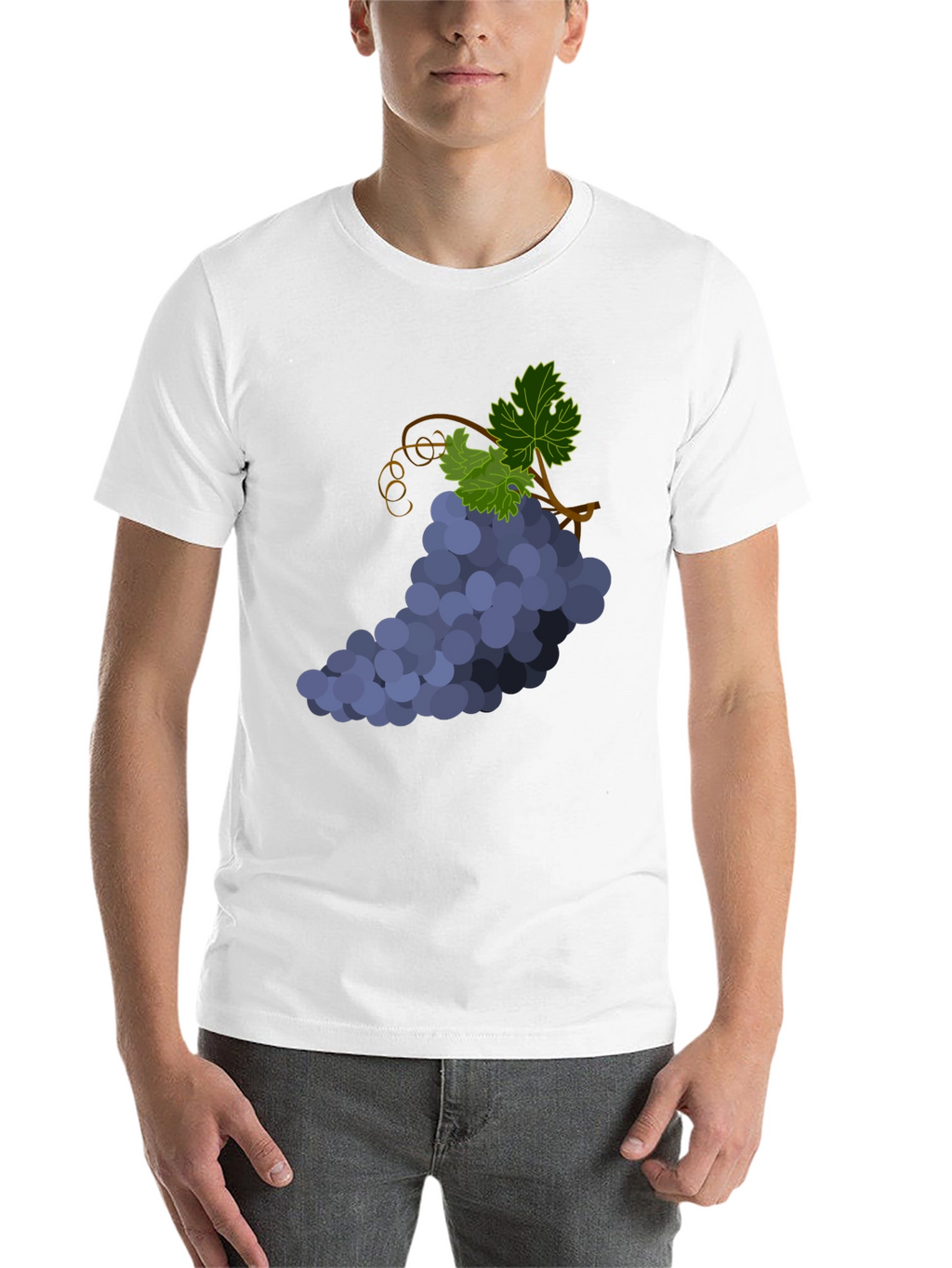 Grapes Graphic T-Shirt - Unique Design