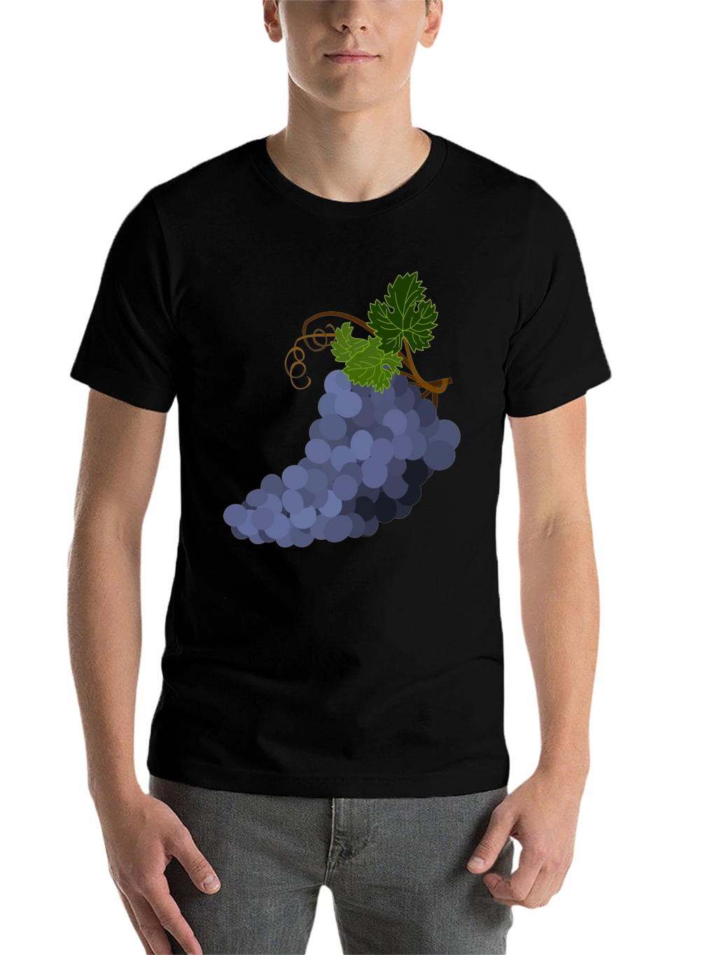 Grapes Graphic T-Shirt - Unique Design