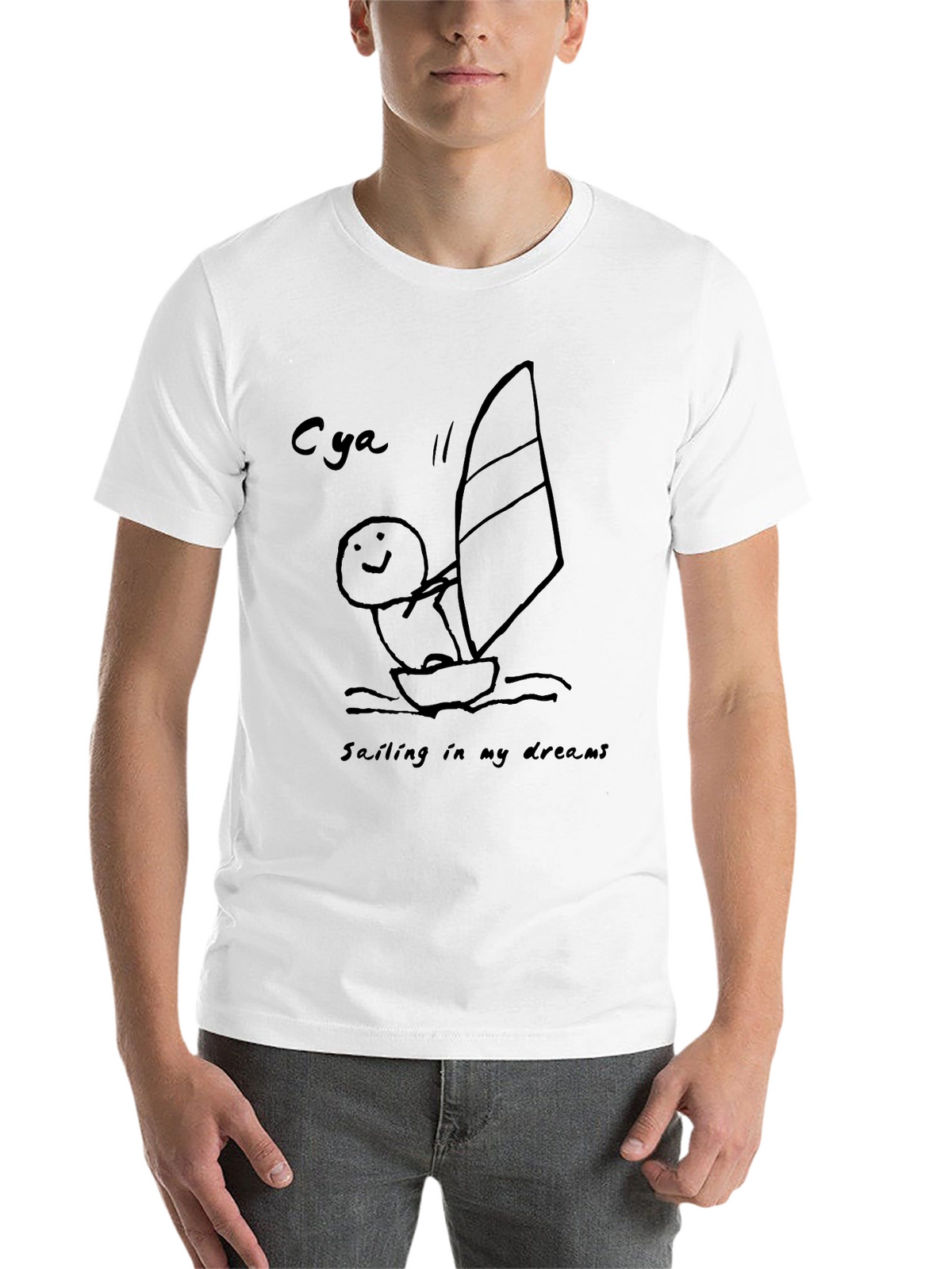 Dream Sailing Black T-Shirt