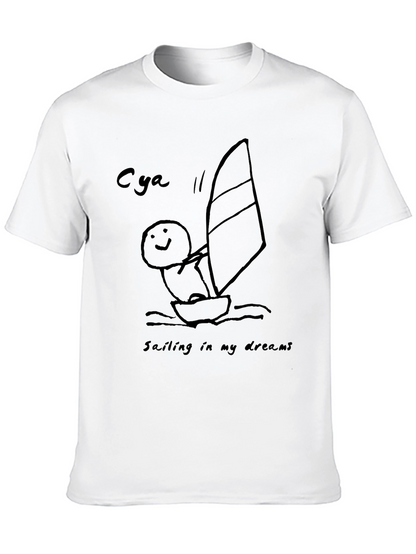 Dream Sailing Black T-Shirt