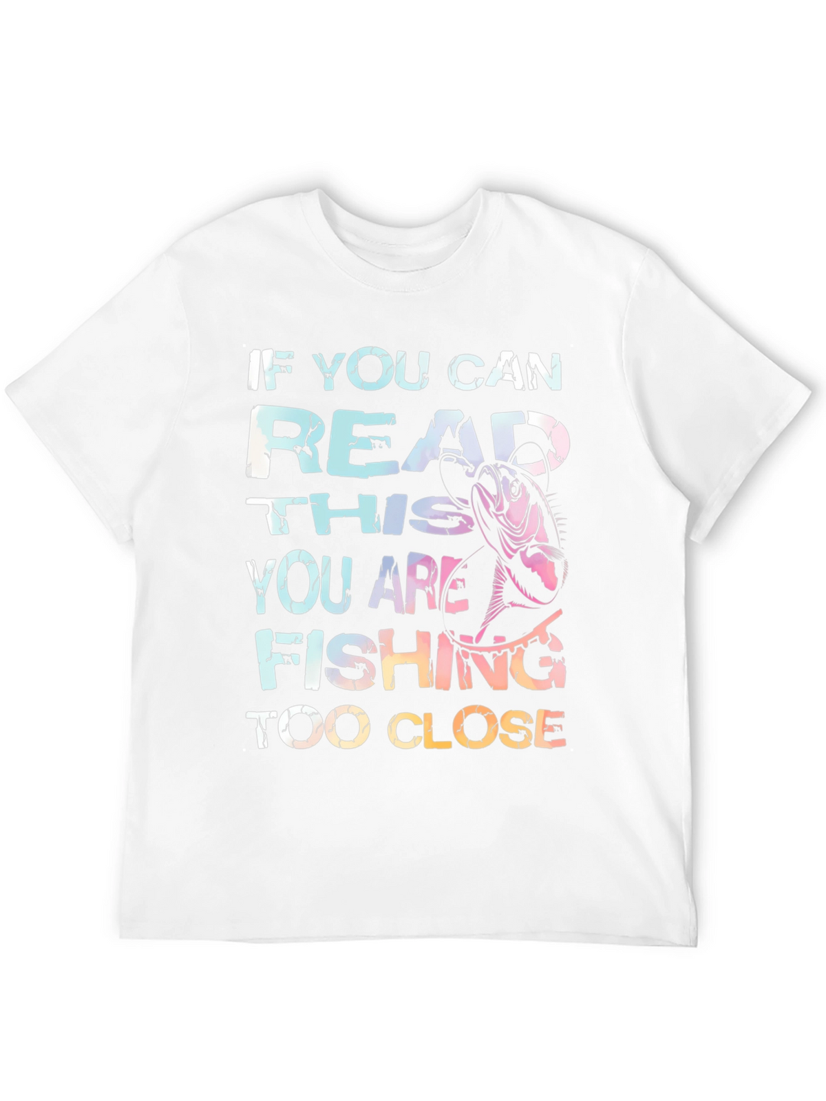 Fishing Too Close Graphic Tee
