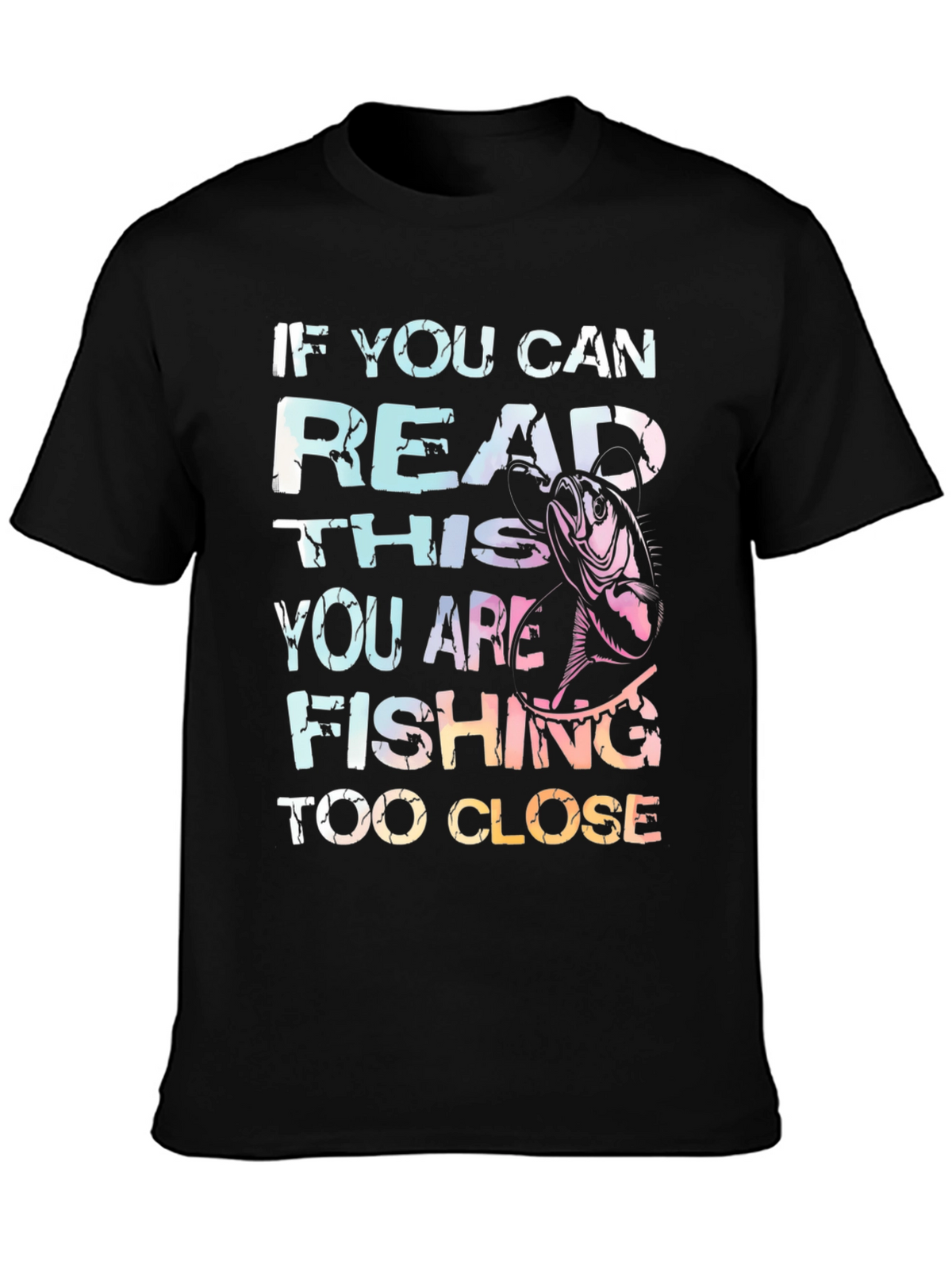 Fishing Too Close Graphic Tee