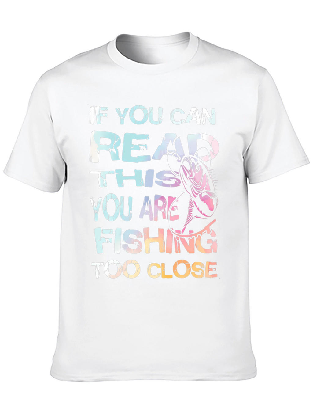 Fishing Too Close Graphic Tee