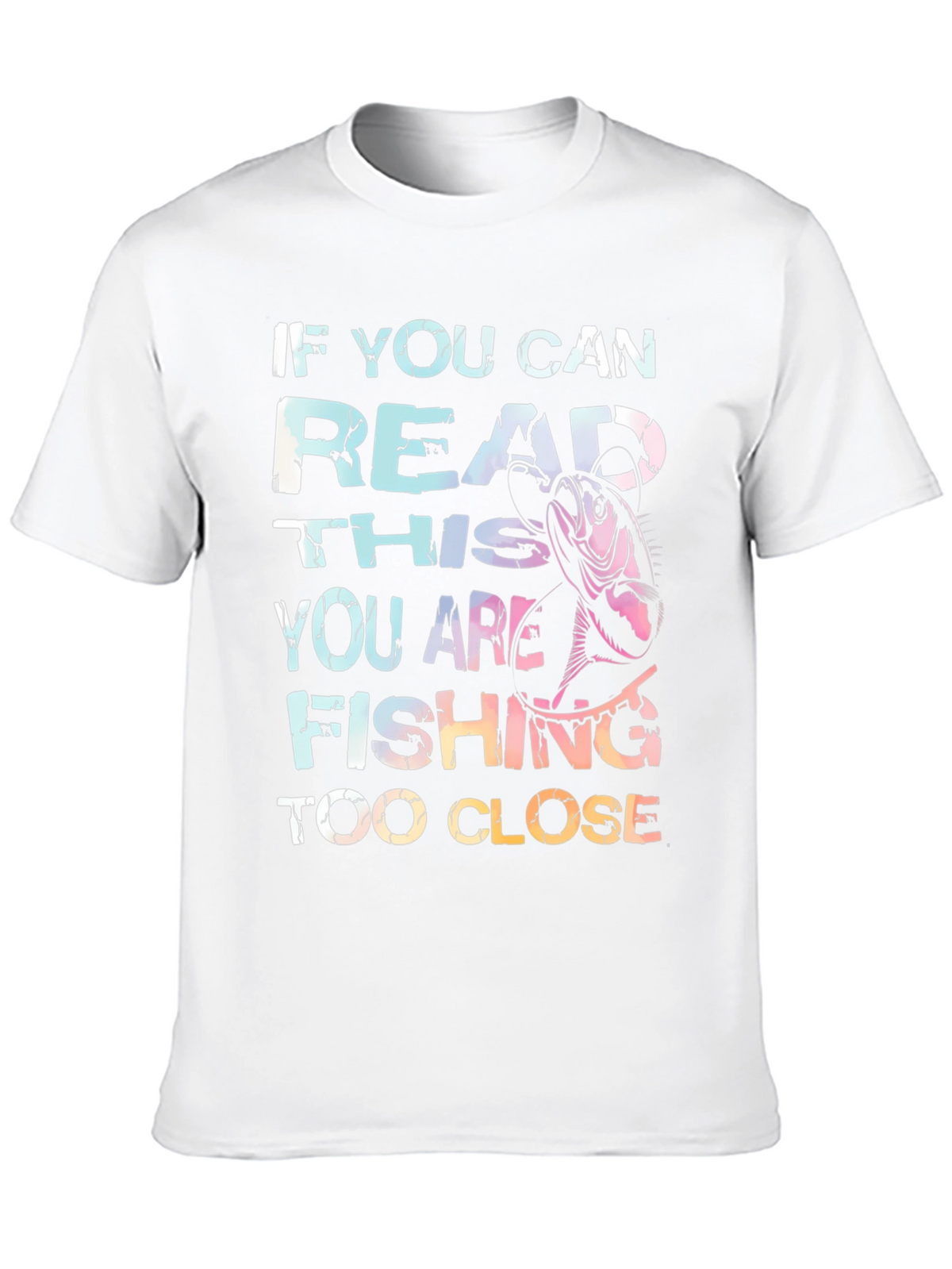 Fishing Too Close Graphic Tee