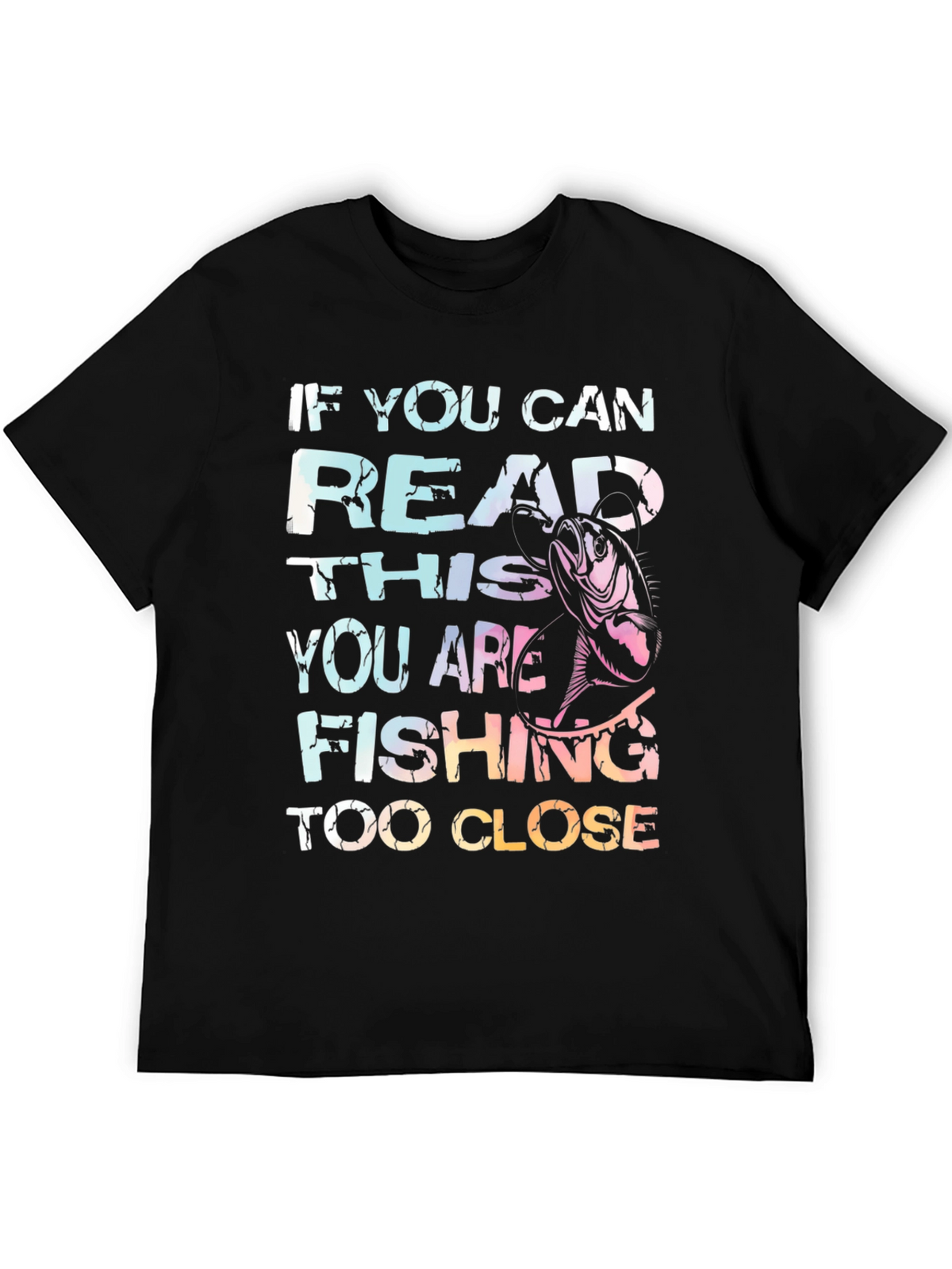 Fishing Too Close Graphic Tee