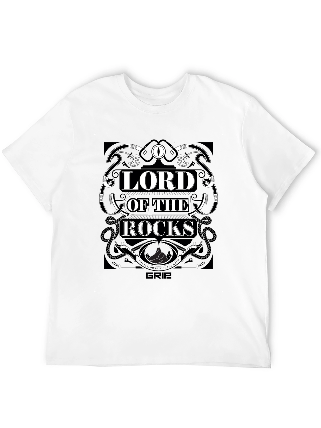Lord of the Rocks Graphic T-Shirt - Black