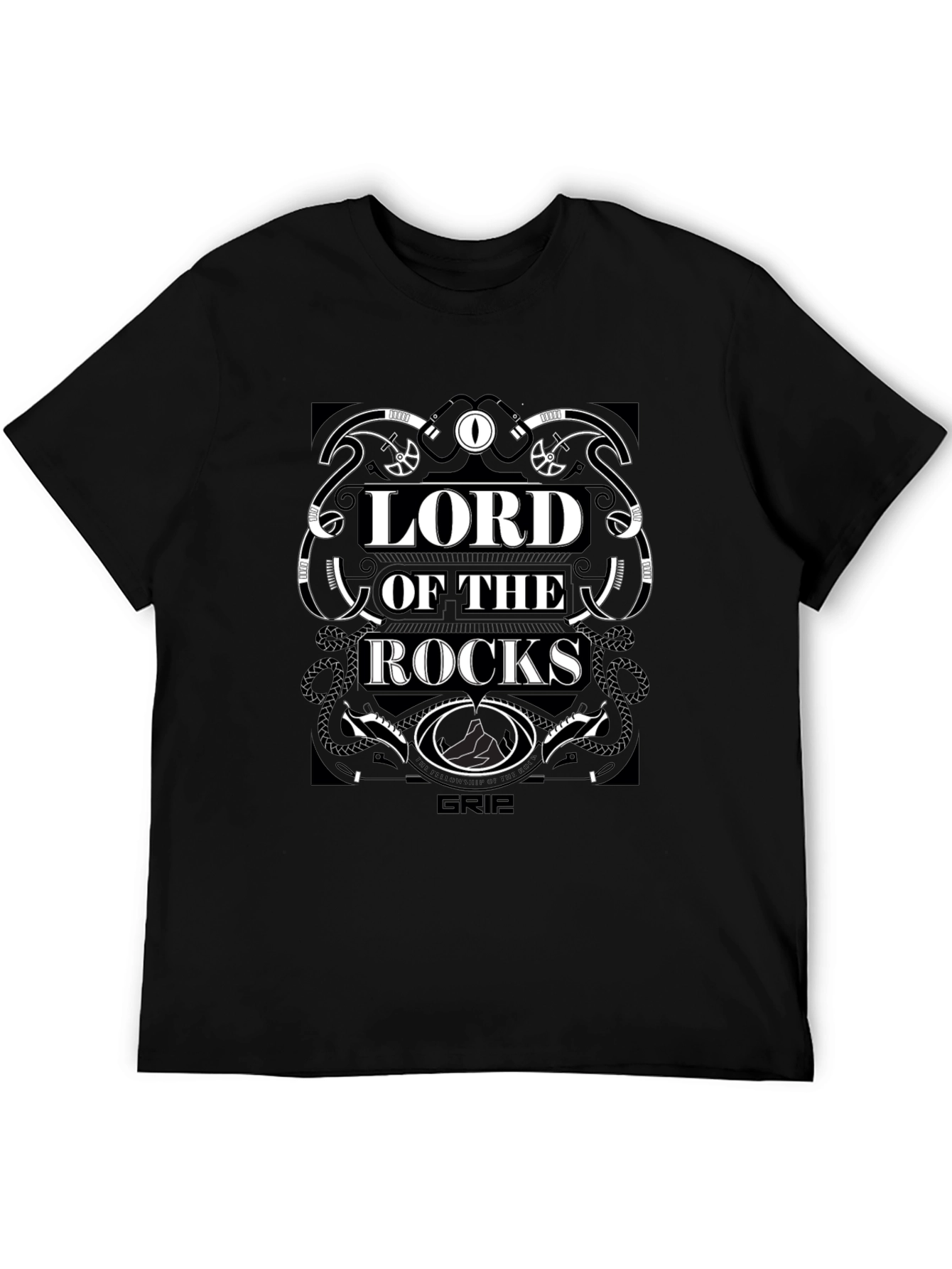 Lord of the Rocks Graphic T-Shirt - Black