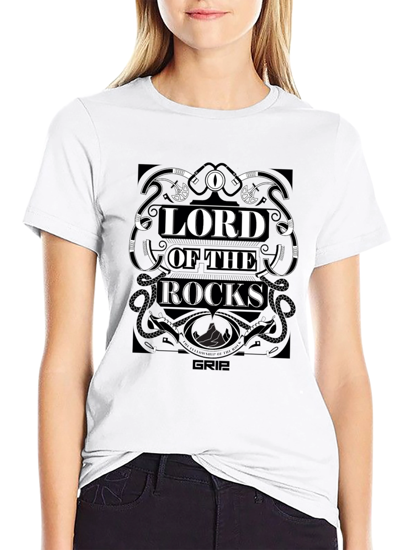 Lord of the Rocks Graphic T-Shirt - Black