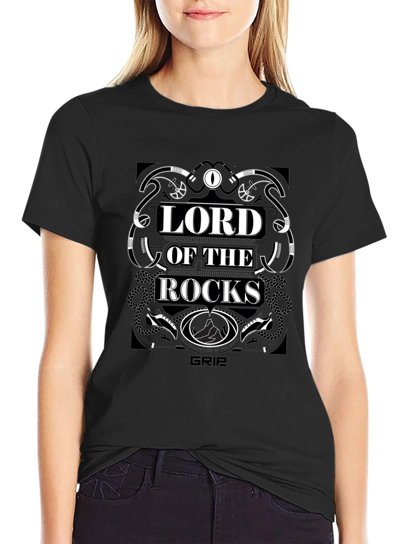 Lord of the Rocks Graphic T-Shirt - Black