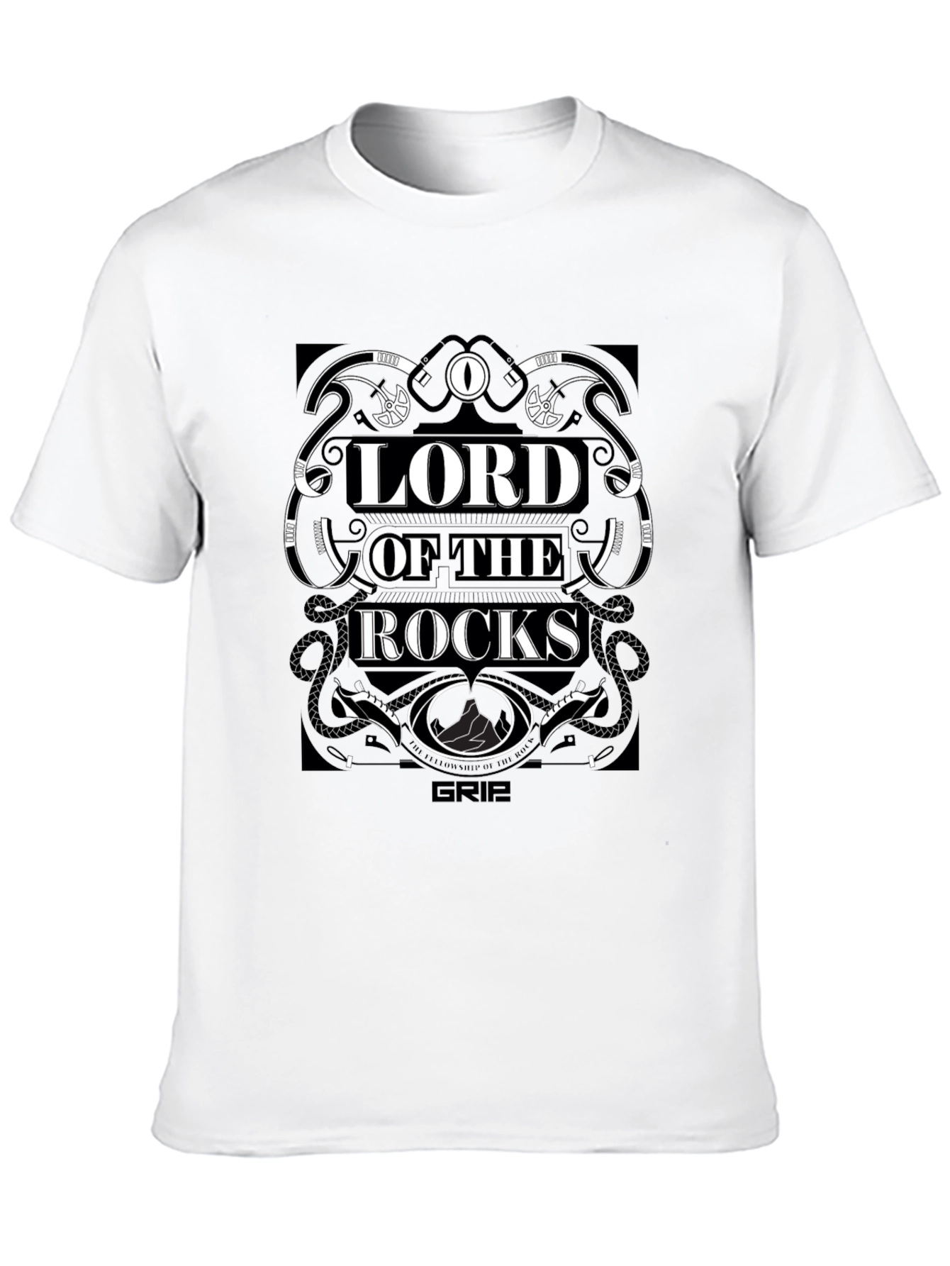 Lord of the Rocks Graphic T-Shirt - Black