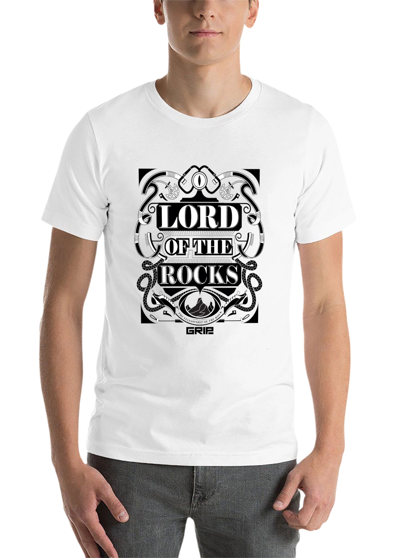 Lord of the Rocks Graphic T-Shirt - Black